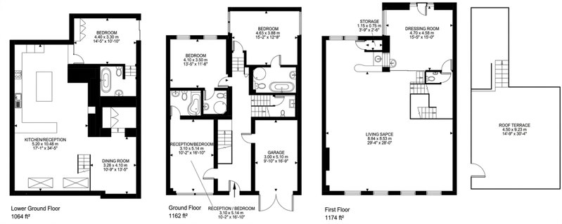Floor plan of Jay Mews